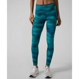 NWT Athleta Rainier Printed Leggings